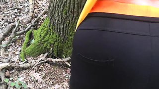 A day in the forest - Culo lashing