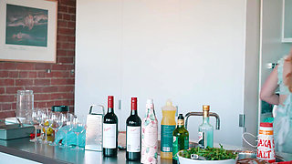 Dine Featuring Charlie Forde, Nova Hawthorne, Woody Alyx, Violet Devine, Leo Vargrsson, Trixie Monroe