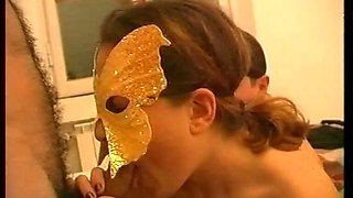My Stepbrother with the Mask Becomes a Huge Slut, She Wants to Be Banged Like a Whore