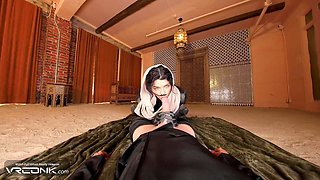 Brunette Chani In Uniform Rides Atreides Huge Cock In Dune Cosplay Parody Pt.1 With Harley Haze And Vr Porn