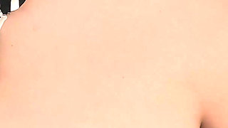 Office lady with giant boobs tied up