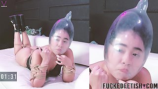 Condom Breath Yoga Cobra Moni Lee Training Silly Face