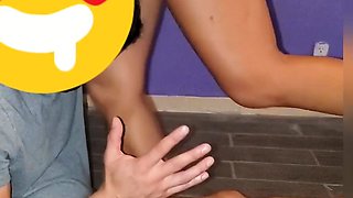 Amateur Foot Fetish Girlfriend Sucks and gives a Footjob