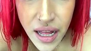 Red Haired Woman Gives Blowjob And Destroys Her Ass