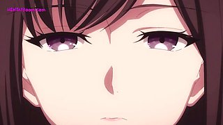 Steamy Hentai Anime Couple Intimate Bedroom Moments