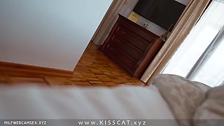 Stepmom Share Bed In Hotel Room With Stepson Surprise Fuc