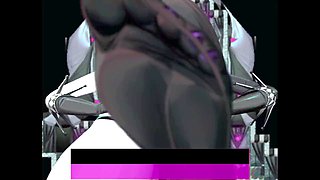 Big booty anime girls in wild hentai action