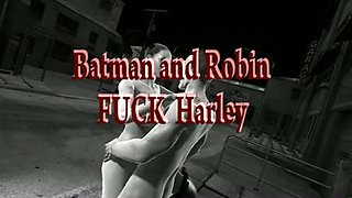HARLEY vs BATMAN and ROBIN