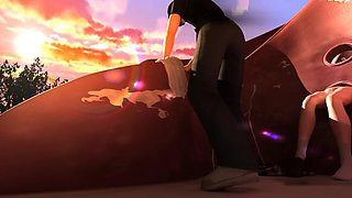 Stuck in Park: Blowjob, Doggy  Chaturbate Porn