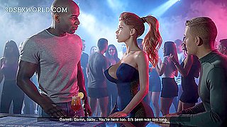 Cuckold's Story ''Just one Dance Babe'' My Slutty WIFE in the Nightclub with BBC (PT.1) 3D