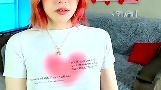 Amateur redhead Russian teen