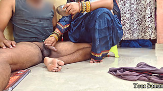 Stepmom Caught Stepson While Studying and Watching Porn