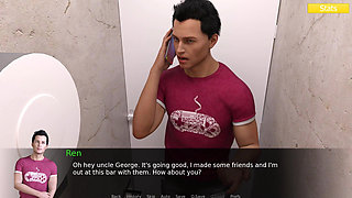 Erotica 5 - Ren Fucks Mystery Girl Through Toilet Glory Hole