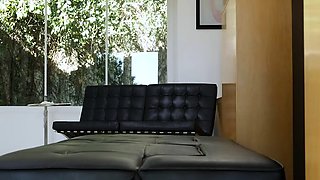 Horny amateur teen girl sucking and riding big cock