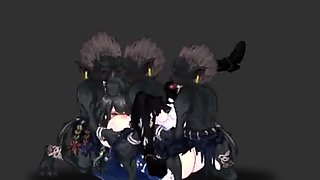 Aradia gangbanged by Goblins test animation version [D-lis]