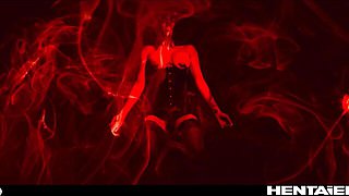 Hentaied featuring Canela Skin's exorcism xxx