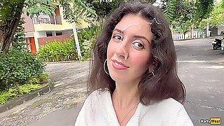 I Paid Repairman With My Pussy And Walked Down The Street With His Cum On My Face Cumwalk