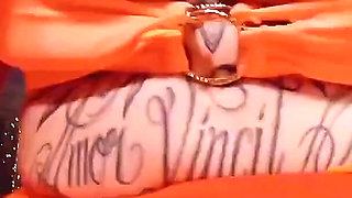 Eating Cum From a Dutch Donut