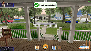 Ep2: Chloe Doing Jumping Jacks - My Sexy Neighbour 2 (gameplay)