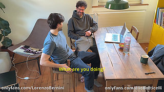 I accidentally ejaculated on my straight friend's pants