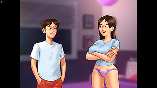 Horny Stepsister Loves Riding My Cock Summertime Saga