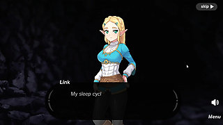 The Legend of the Spirit Orbs - Princess Zelda's Blowjob