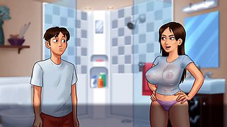 Wet clothes, gaming, landlady