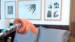 Watch brunette mistress toying her ass in fetish solo