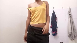 Indian Virgin Girl Shows Her Body