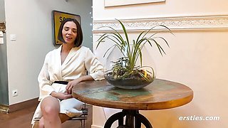 Ersties featuring Eve Sweet's solo fingering movie