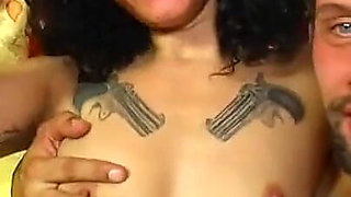 Sexy Tattooed MILF with Tight Pussy Fucked and Cummed in Mouth by Big Amateur Cock