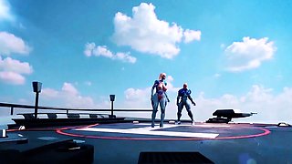 S.Storm special Power - 3D Futa Superheroine Animation