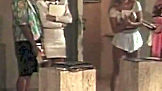 In This School First a Bit of Pissing Then an Orgy with Horny Classmates