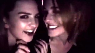 Amateur threesome 8 brunette