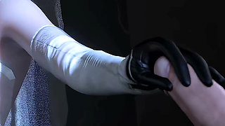 2b Nier Automata Handjob & Blowjob Service - Rule34 3D Animation