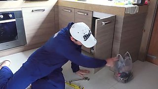 Angel The Dreamgirl Drives You Mad With Her Nylon Legs & Footjob