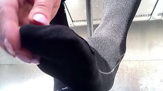 Blonde emo amateur solo masturbation