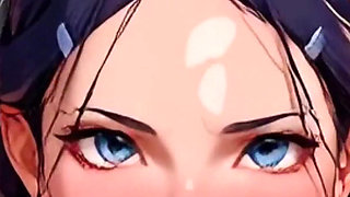 Anime Ai: the Cleaning Girl Sees My Cock and Can't Resist It.