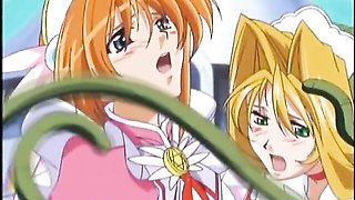 Lusty baby girl's busty scene