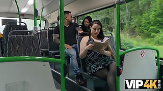 Watch VIP4K. Oh yes! FUCK ME IN THE BUS! - Hard, Pickup, Blowjob Porn