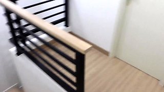 Naughty Asian teen gets her pussy treated right by stepbro
