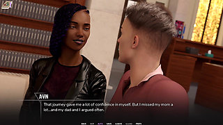 Taboo University #03 - Chem Class with Beatiful Black 18yo and Blue Haired Emo