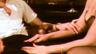 Sepia Anal Classic Shows Retro Beauty in Stockings Destroyed