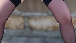 Caught Pussy Flash French Teacher Risky Park by Sea Masturbation Squirt Watched by Strangers Misscreamy