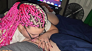 Amazing Blowjob Beautiful Eyes Looking up