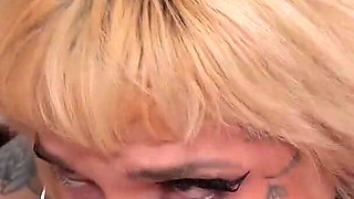 Goth Slut Gives Me the Filthiest Blowjob & the Sloppiest Rimjob! Steve Rickz