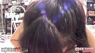 Party video with easy-on-the-eyes Annie Cruz and Chad Diamond from All Group Sex