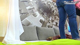 Hd smut with lustful Mugur and Nesty from Mugur Porn