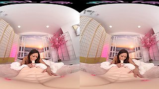 Brunette Milf Teases with Wild Toy Passion