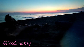 Dick Flash French Teacher MILF Risky Beach Blowjob Maspalomas Nude Beach Cumshot People